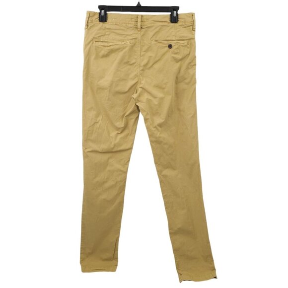 American Eagle Next Level Flex Pants Mens 30 x 32 Slim Fit Tan Khaki Chino - Picture 2 of 11